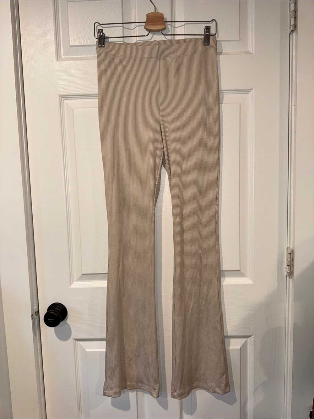 H&M Ribbed Flare Pants